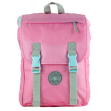 Sleep-N-Pack: Packable Sleeping Bag, Little Kid 3-6 yrs - Cosmos Pink/Glow-In-The-Dark Hearts