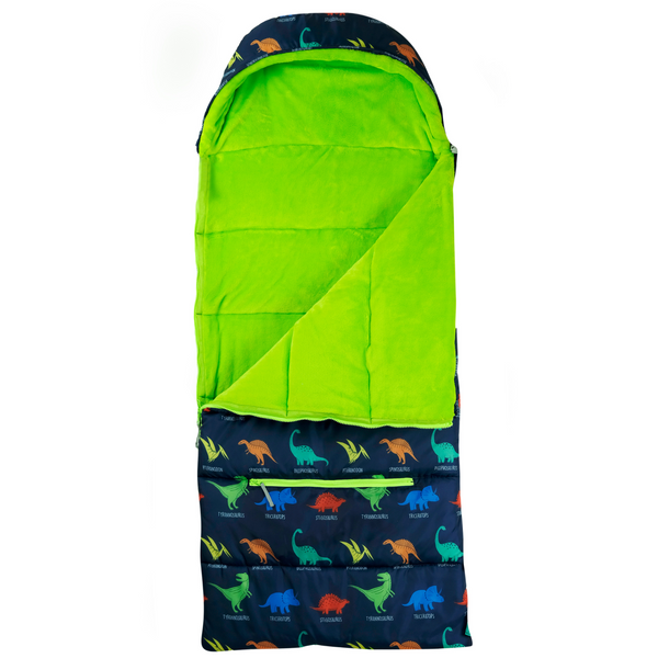 Sleep-N-Pack: Packable Sleeping Bag, Little Kid 3-6 yrs - Dinosaurs