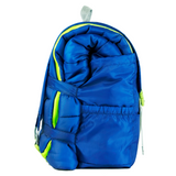 Sleep-N-Pack: Packable Sleeping Bag, Little Kid 3-6 yrs - Surfer Blue/Glow In The Dark Moon & Stars