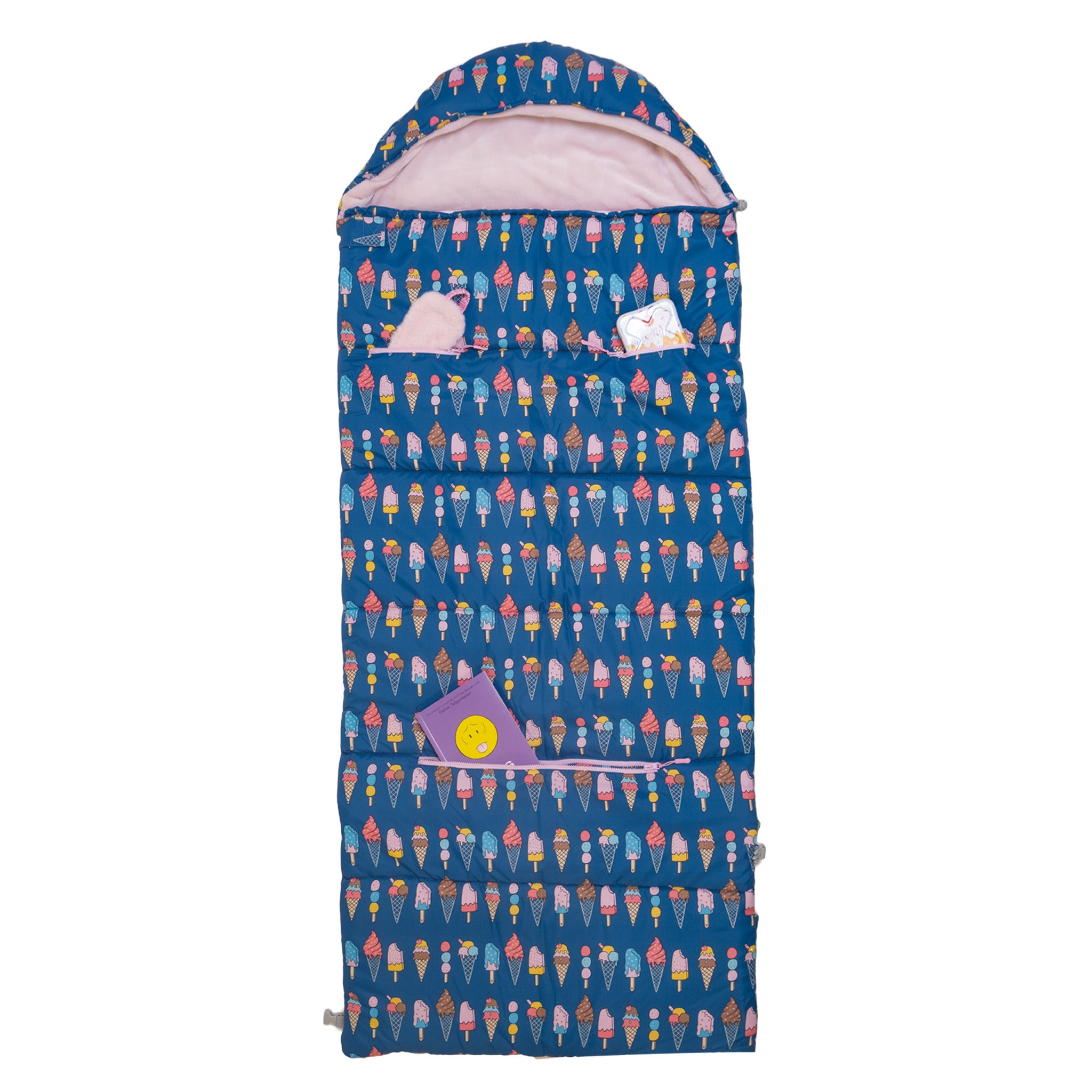 Sleep-N-Pack™ – Big Kid Size | Ice Cream Print