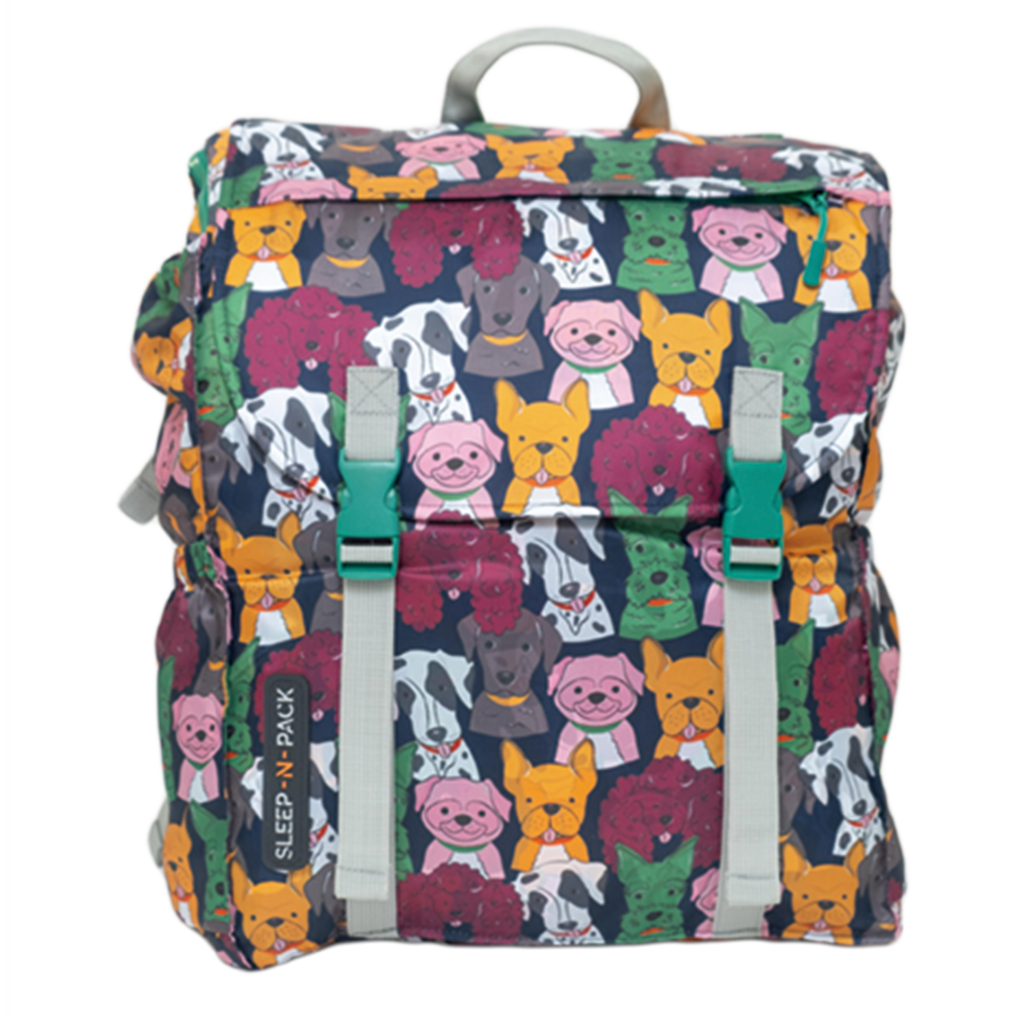 Sleep-N-Pack™ Big Kid Sleeping Bag Backpack – Walter and Friends Print