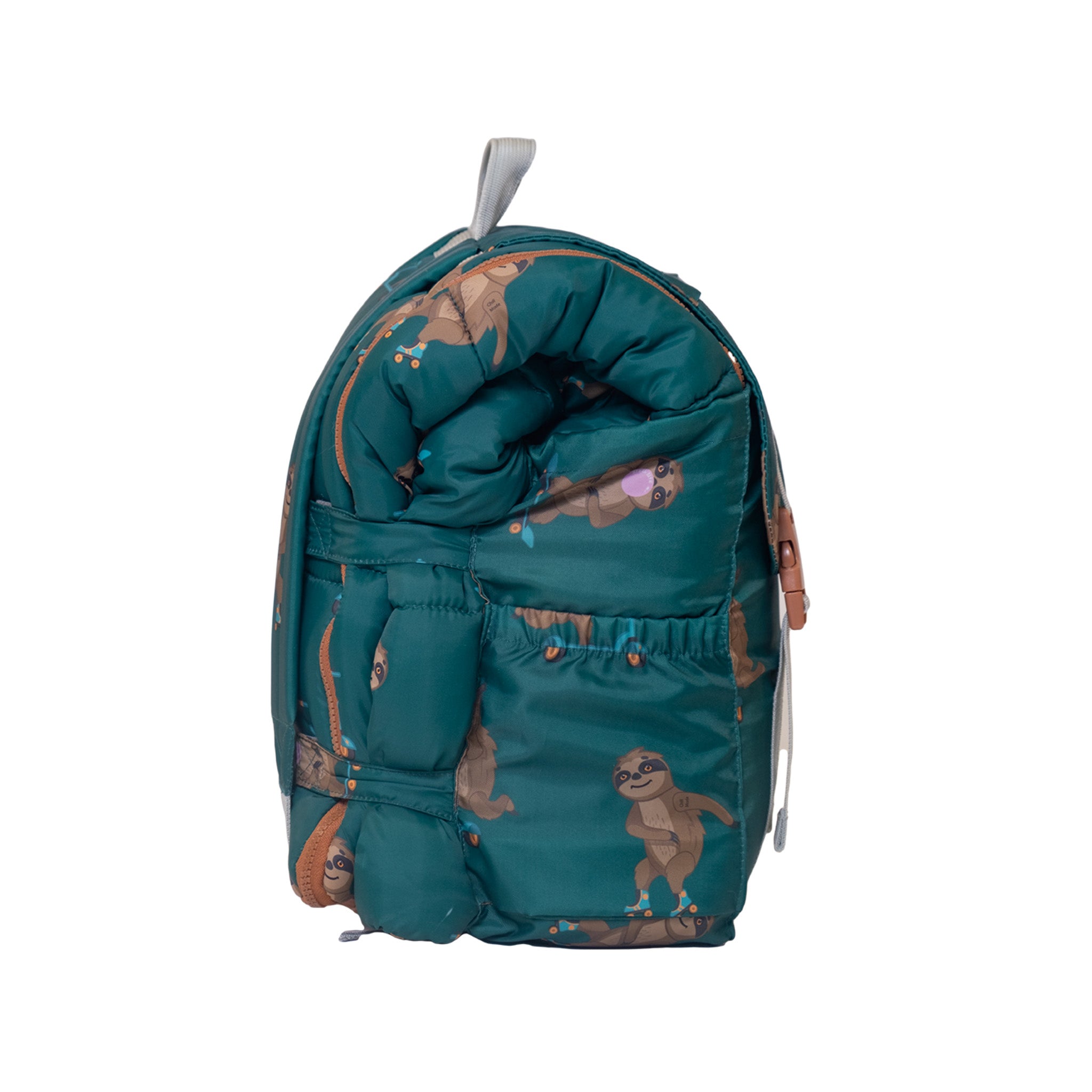 Sleep-N-Pack™ – Little Kid Size | Pals in Print: Skating Sloths