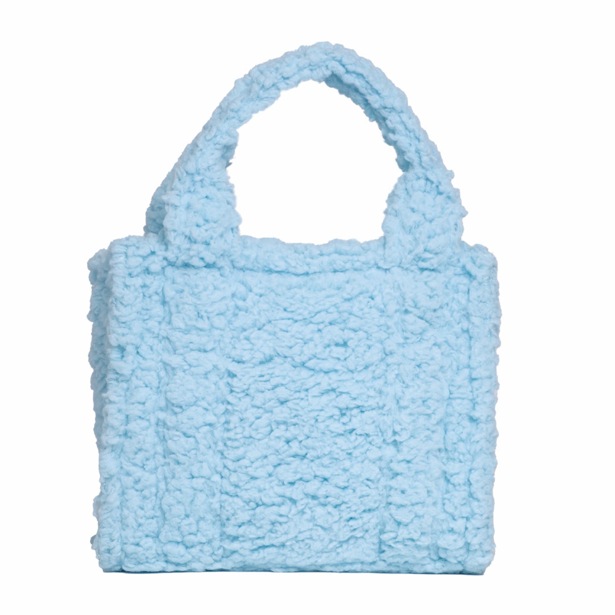 Sherpa Tote Bag – Cozy, Colorful & Convertible with Matching Coin Purse, Sweet Cats