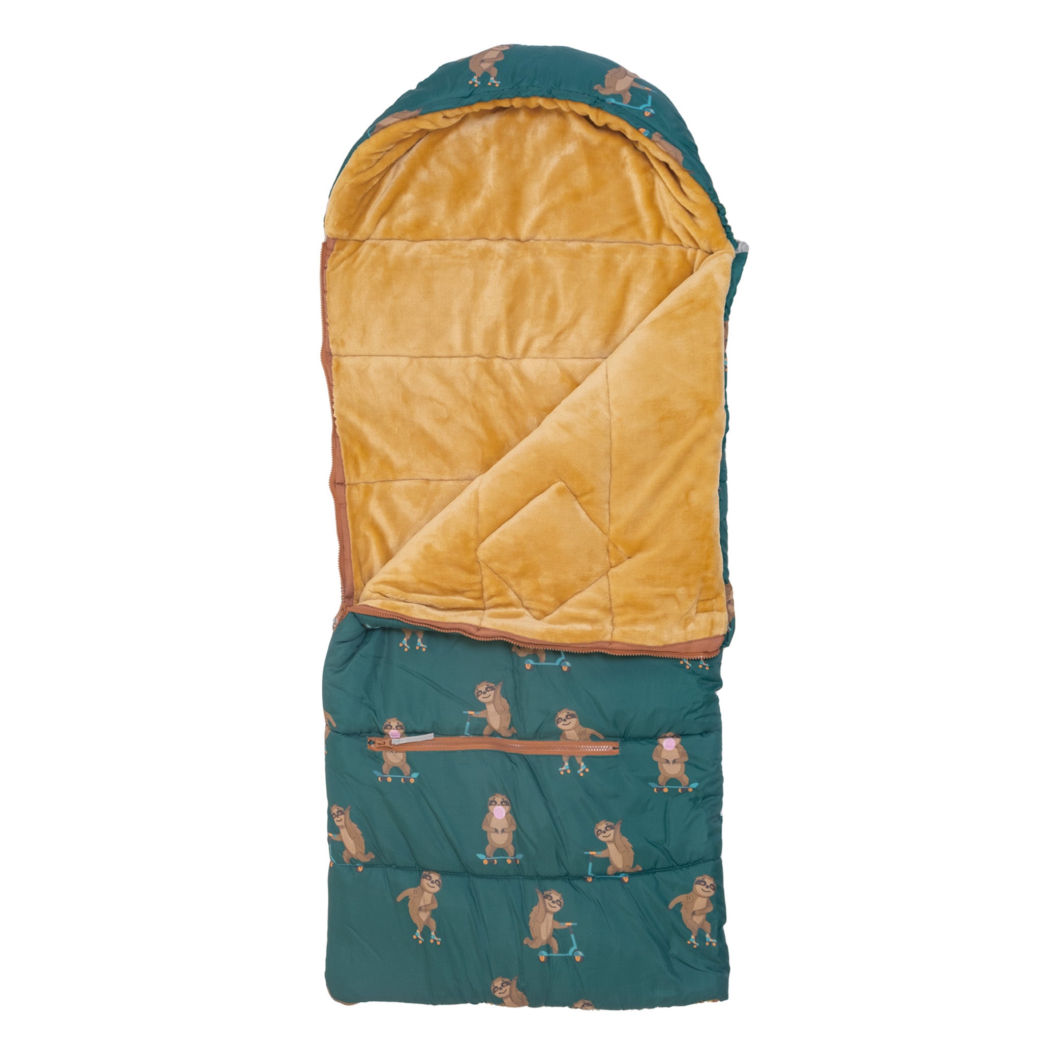 Sleep-N-Pack™ – Little Kid Size | Pals in Print: Skating Sloths