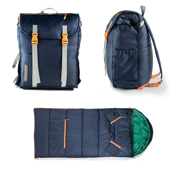 バッグ ROOM No.6 Blue Canvas Mini Pack SCL22_HappyCamper_Ecomm_SC-7-