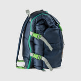 Sleep-n-pack: Packable Sleeping Bag, Big Kid 7-12+ yrs - Navy/Grey Sherpa