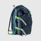 Sleep-n-pack: Packable Sleeping Bag, Big Kid 7-12+ yrs - Navy/Grey Sherpa