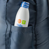 Sleep-n-pack: Packable Sleeping Bag, Big Kid 7-12+ yrs - Navy/Grey Sherpa
