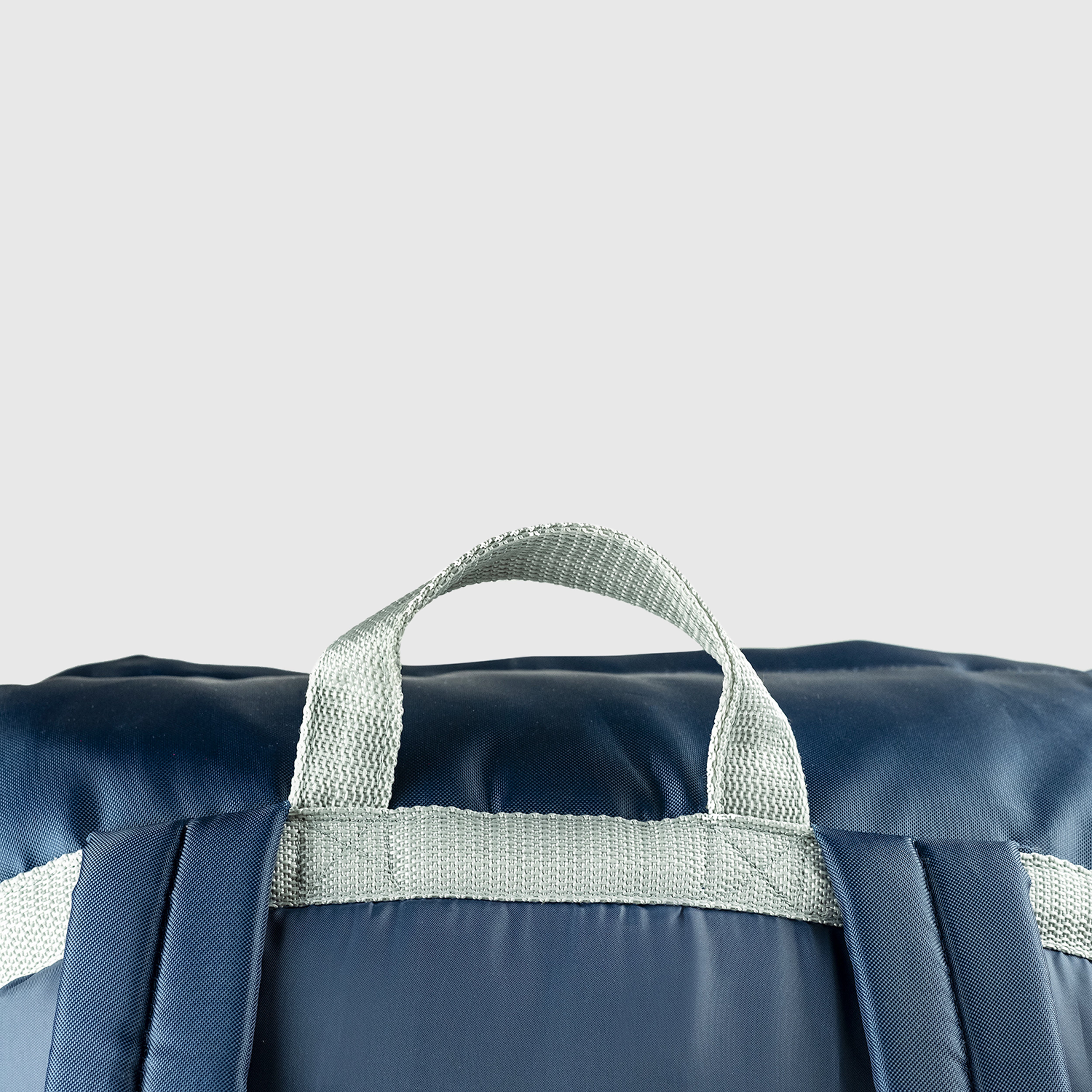Sleep-n-pack: Packable Sleeping Bag, Big Kid 7-12+ yrs - Navy/Grey Sherpa