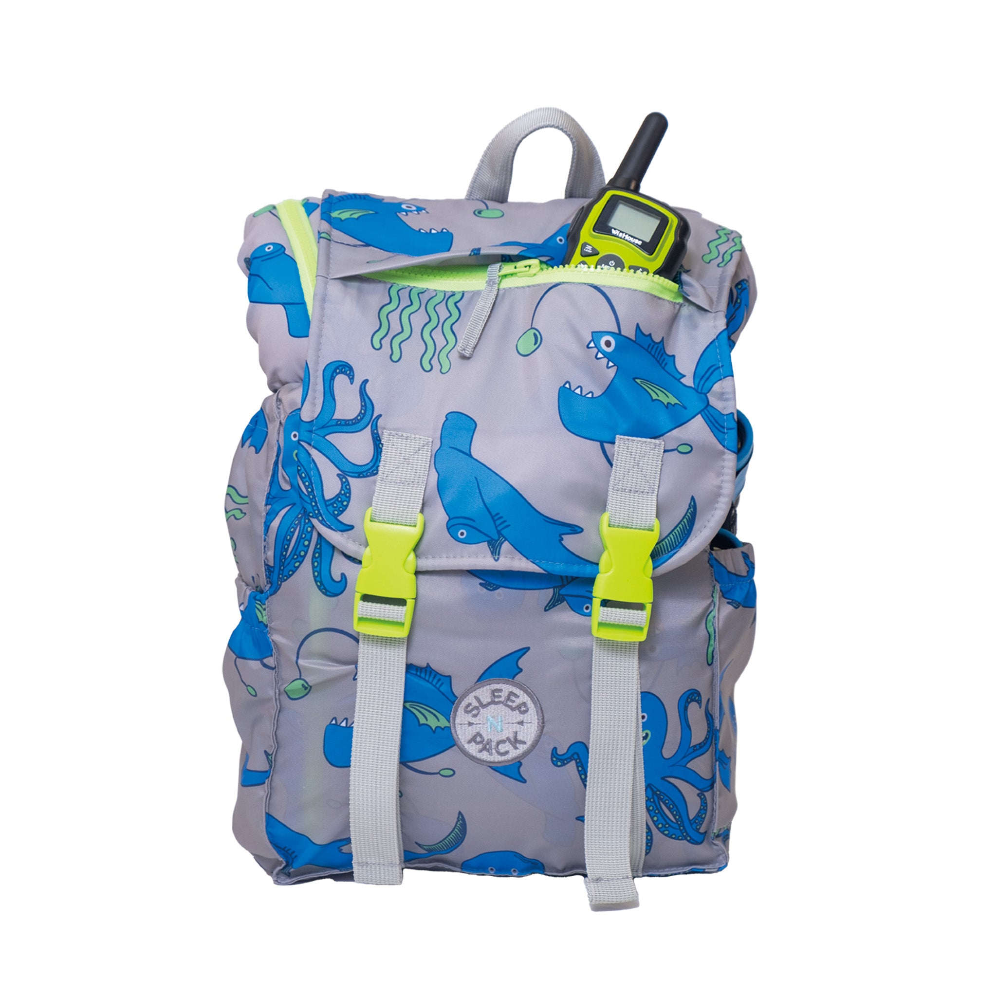 Sleep-N-Pack™ – Little Kid Size | Pals in Print: Sea Critters