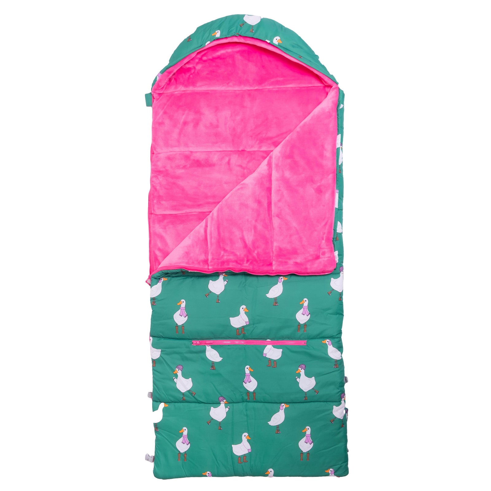 Sleep-N-Pack – Big Kid | Silly Ducks Green – mimish, inc.
