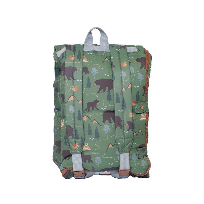 Sleep-N-Pack™ – Little Kid Size | Pals in Print: Camping Bears Trail