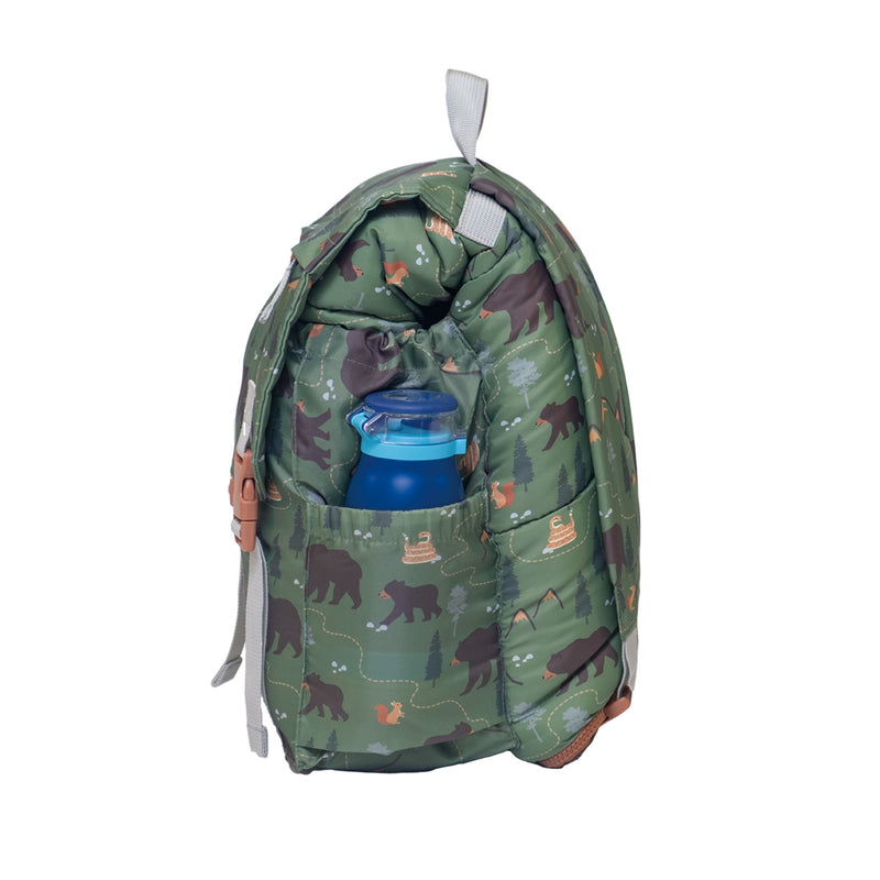 Sleep-N-Pack™ – Little Kid Size | Pals in Print: Camping Bears Trail