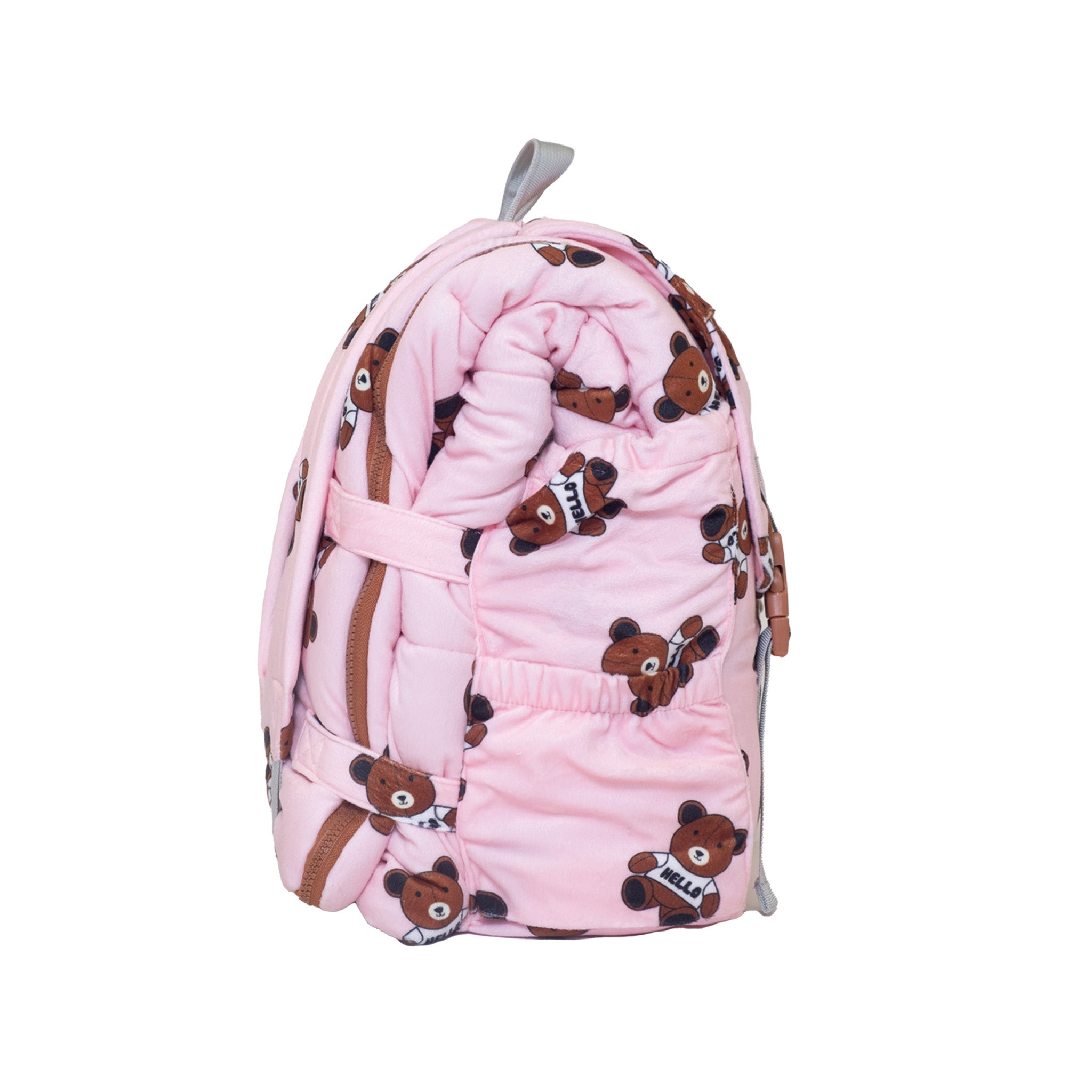 Sleep-N-Pack™ – Little Kid Size | Cozy Mink Collection: Teddy Bears