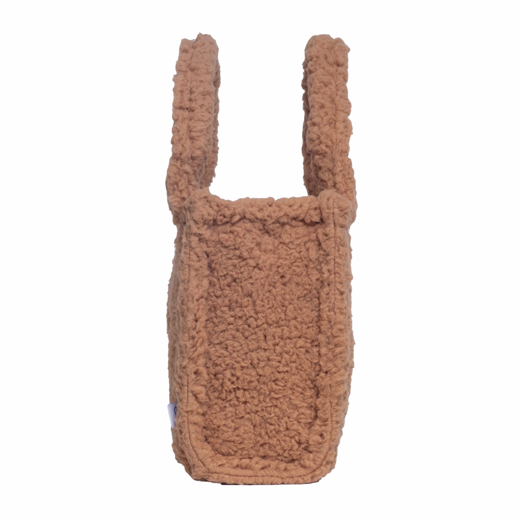 Sherpa Tote Bag – Cozy, Colorful & Convertible with Matching Coin Purse, Skating Sloths