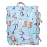 Sleep-N-Pack™ Big Kid Sleeping Bag Backpack – Sweet Cats Print