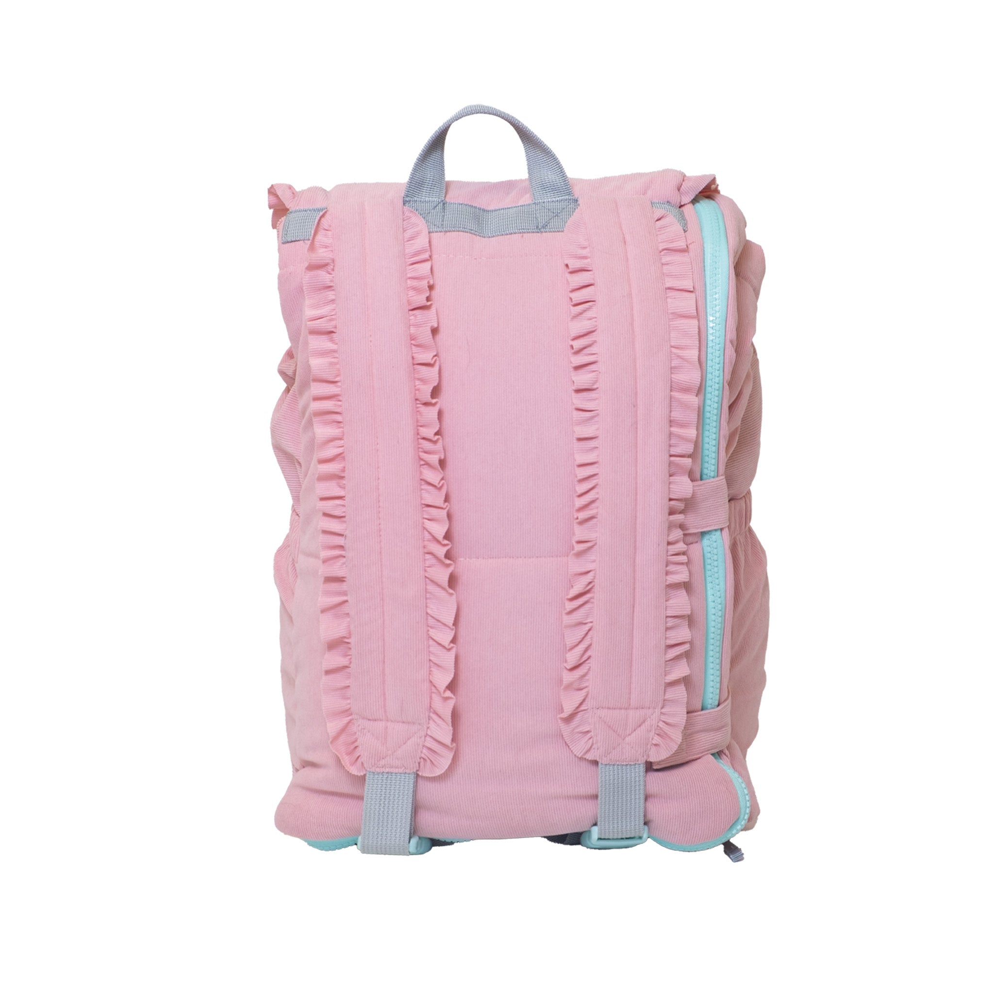 Sleep-N-Pack™ – Little Kid Size | Bows & Ruffles Cotton Candy Pink Corduroy