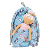 Sleep-N-Pack™ Big Kid Sleeping Bag Backpack – Sweet Cats Print