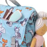 Sleep-N-Pack™ Big Kid Sleeping Bag Backpack – Sweet Cats Print