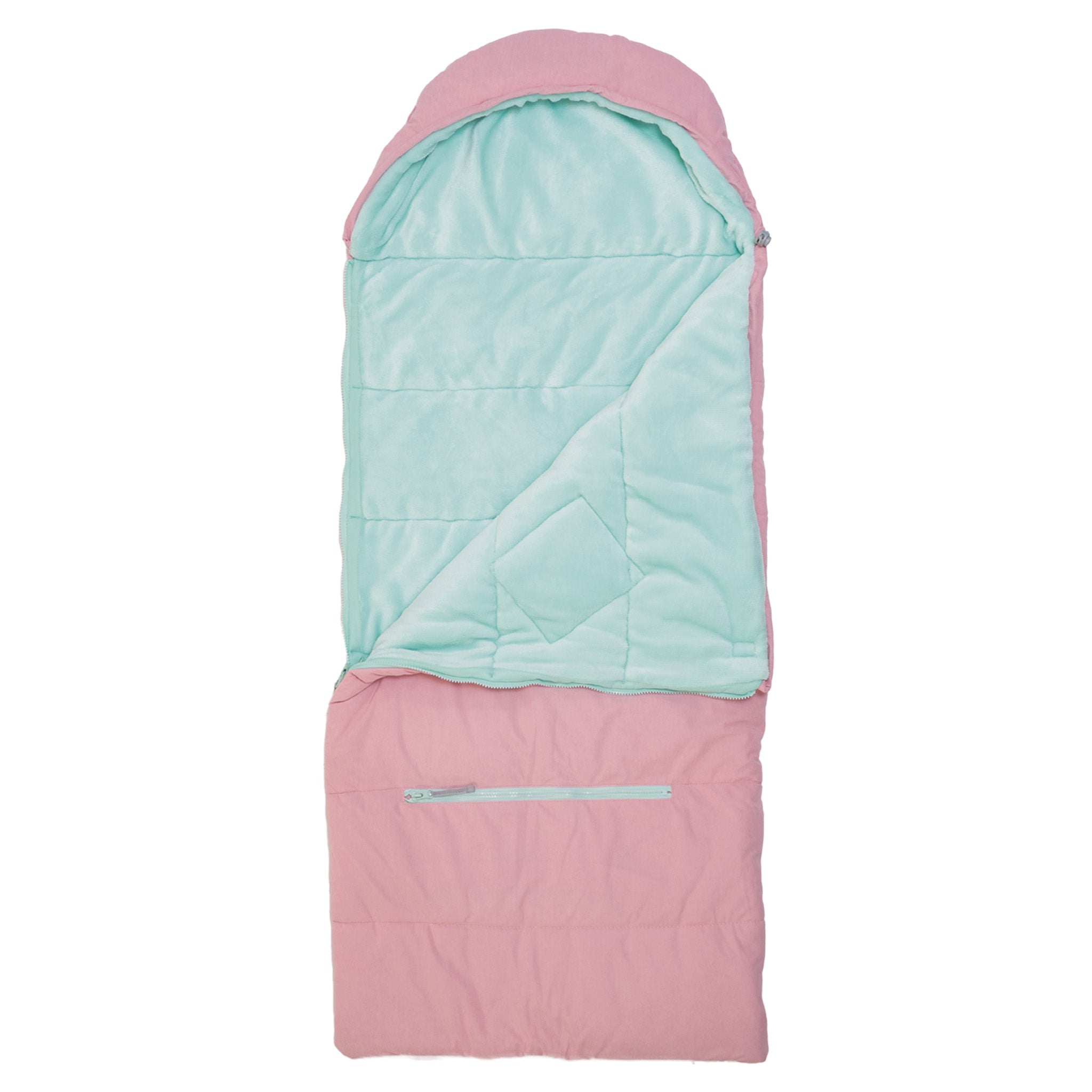 Sleep-N-Pack™ – Little Kid Size | Bows & Ruffles Cotton Candy Pink Corduroy