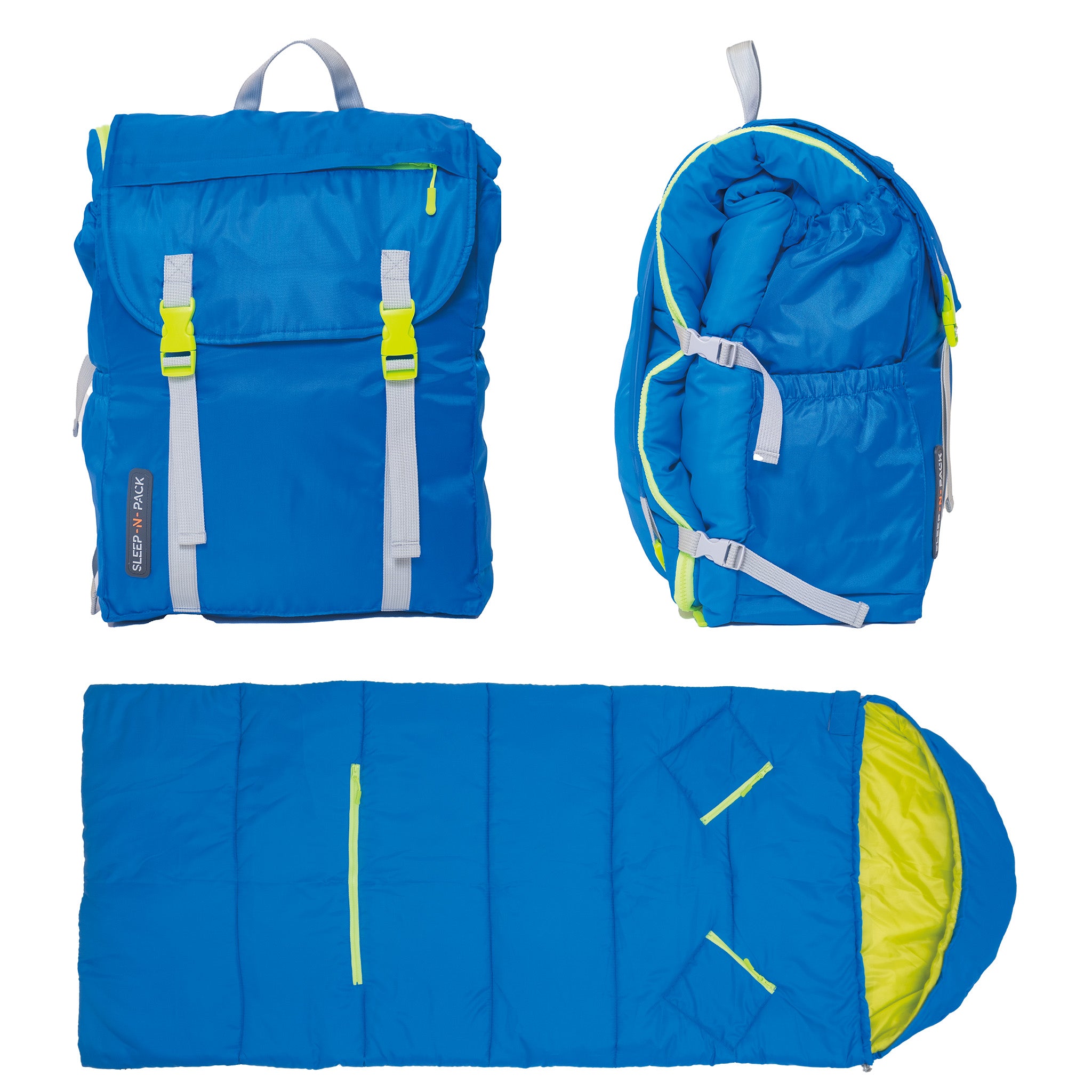 Sleep-N-Pack™ – Big Kid Size | Brilliant Blue