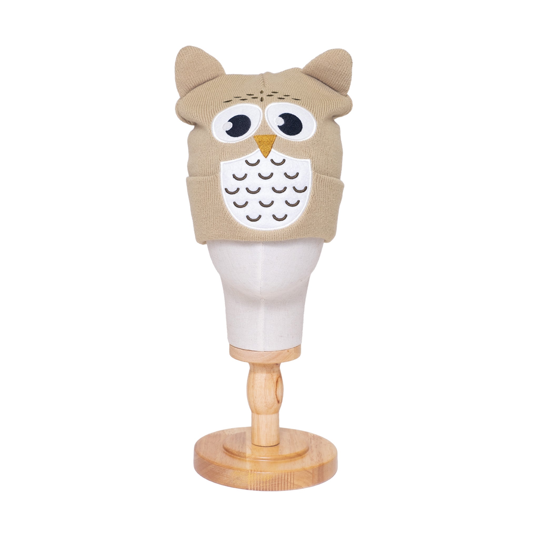 The Big Face Beanie – Owl