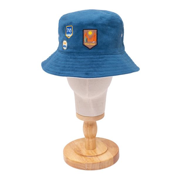 Reversible Bucket Hat – Be Wild Corduroy
