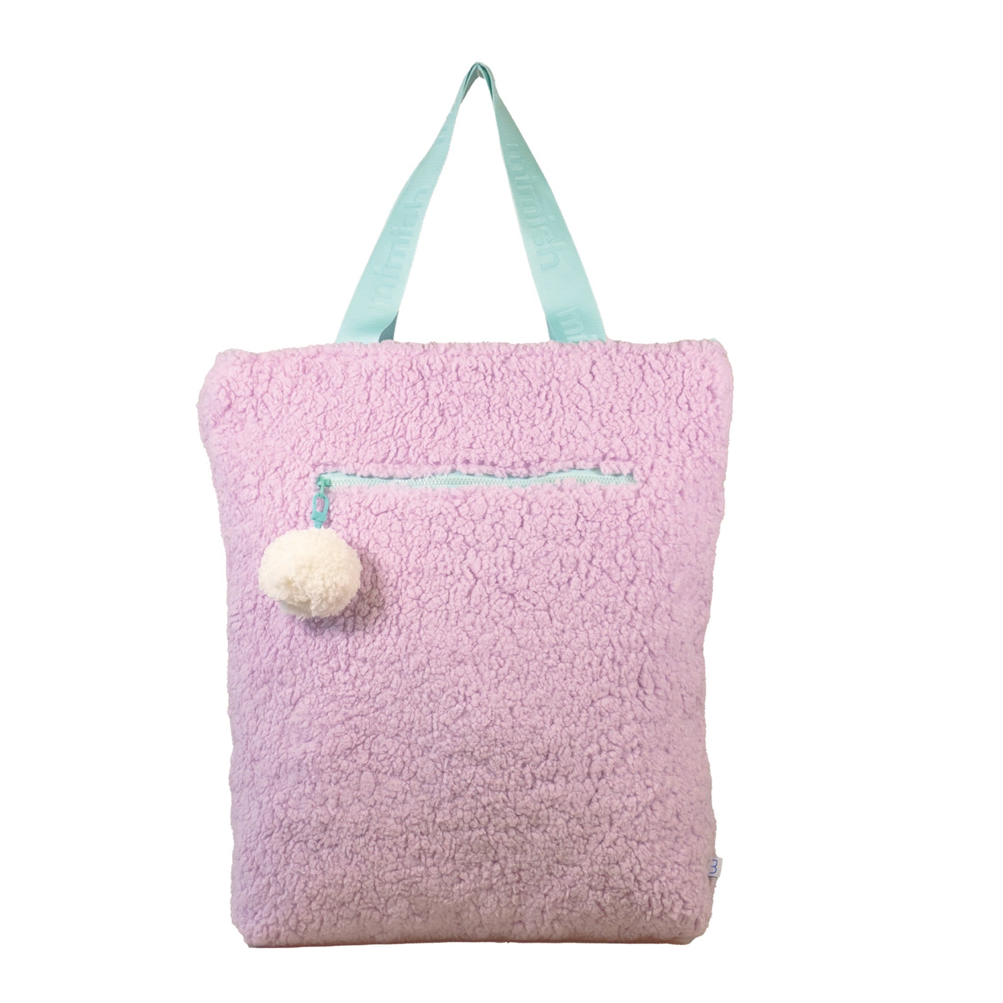 Snuggle Tote XL – The Oversized Sherpa Tote Bag for Sleepovers, Violet Dreams