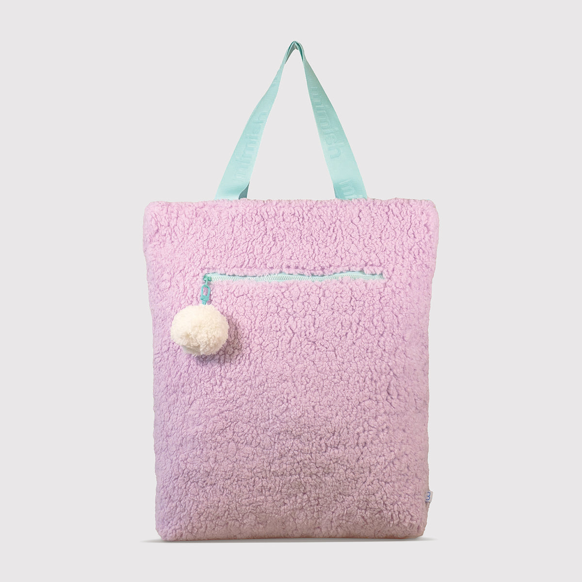 Snuggle Tote XL – The Oversized Sherpa Tote Bag for Sleepovers, Violet Dreams
