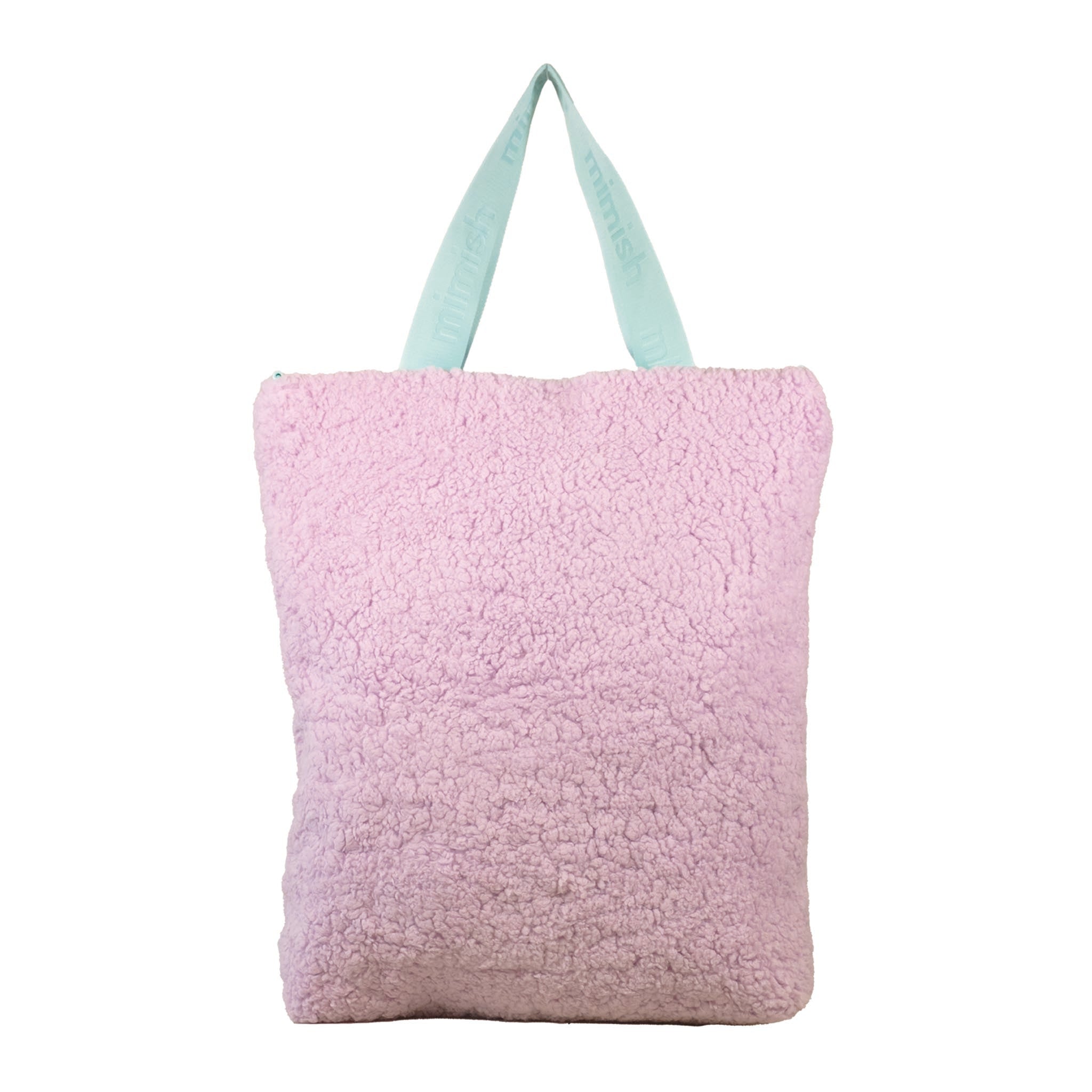 Snuggle Tote XL – The Oversized Sherpa Tote Bag for Sleepovers, Violet Dreams