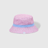 Reversible Bucket Hat – Pink Smile