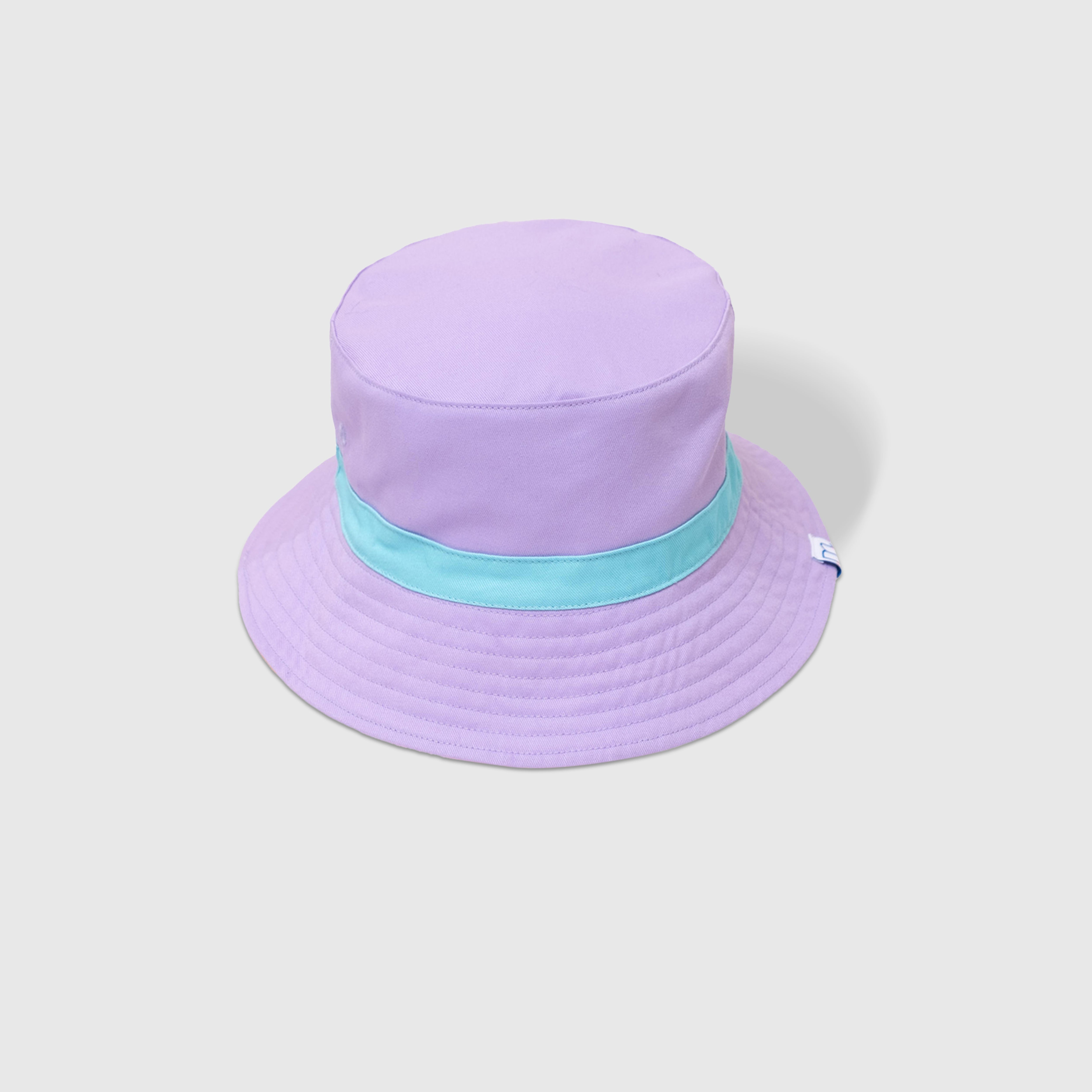 Reversible Bucket Hat – Happy Daisy Stripes