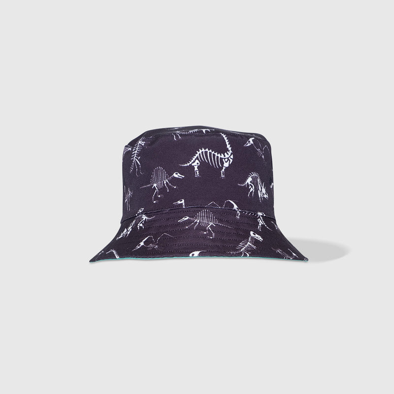 Glow Bucket Hat – Dino Skeleton Bones – mimish, inc.