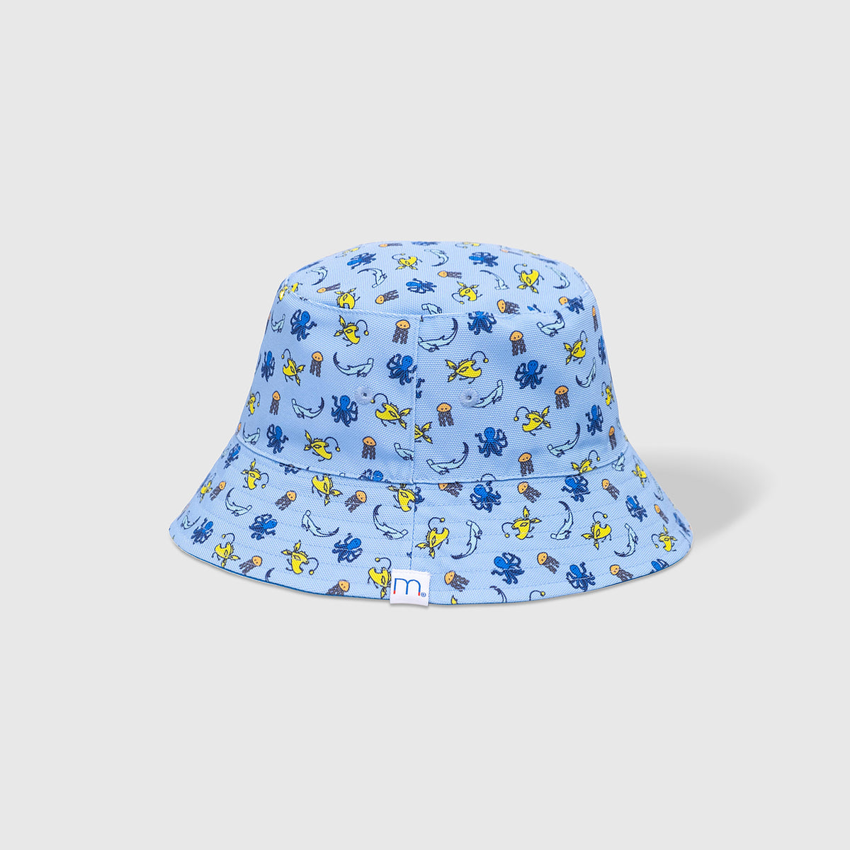 Reversible Glow-in-the-Dark Bucket Hat – Sea Critters