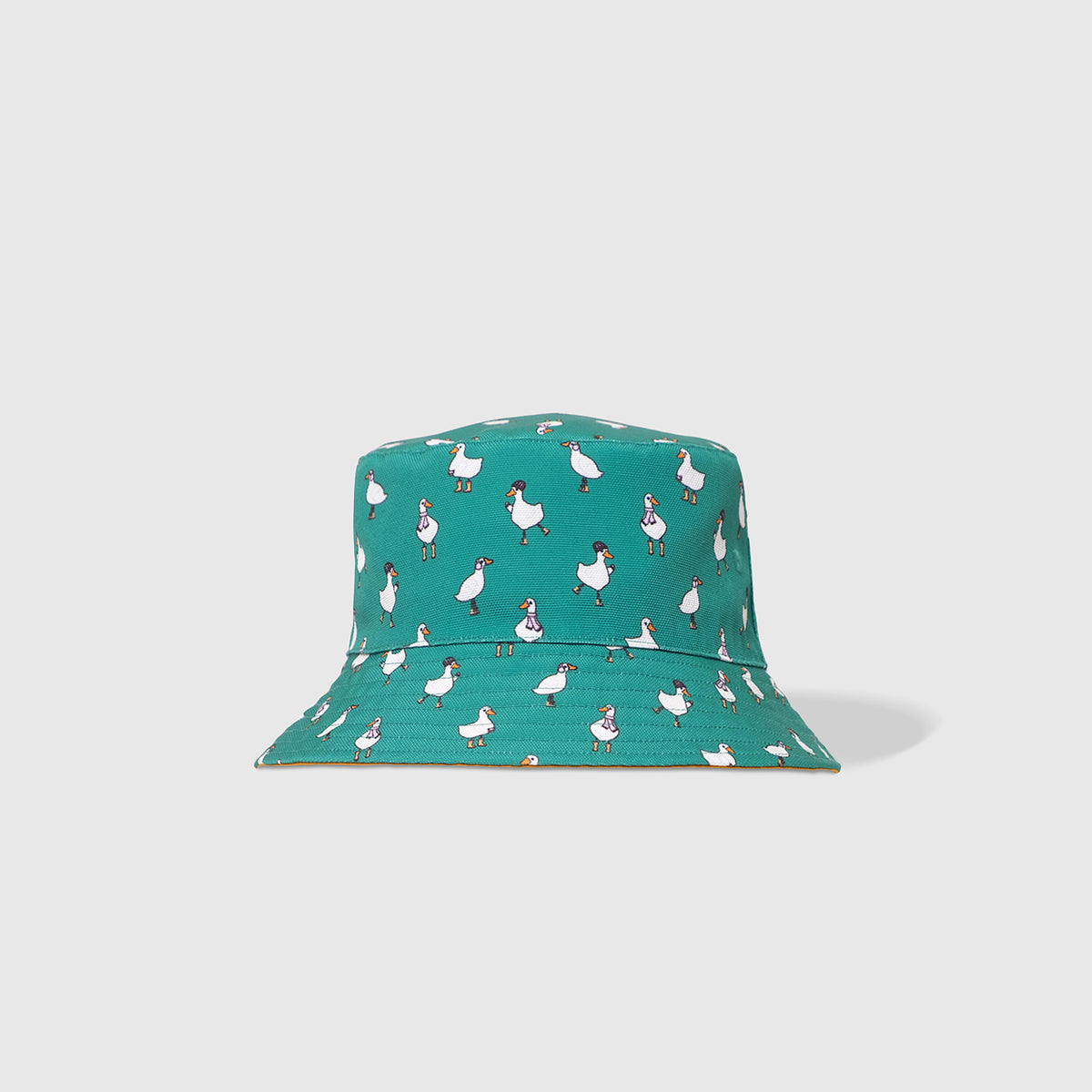 Reversible Bucket Hat – Pals in Print Collection: Silly Ducks