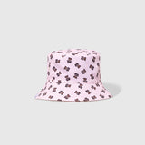 Reversible Bucket Hat – Pals in Print Collection: Teddy Bears