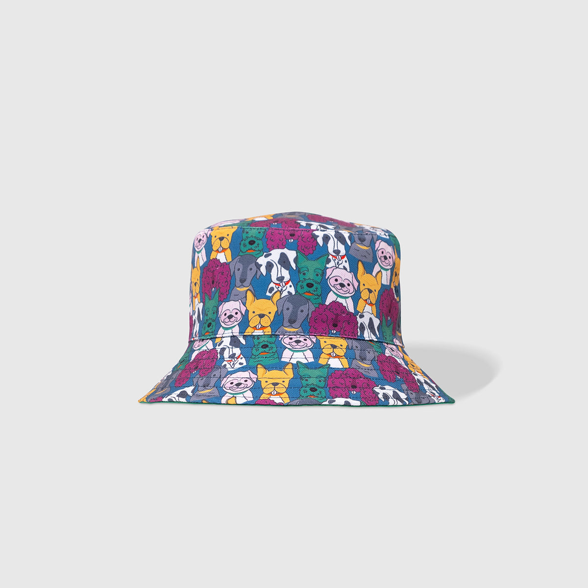 Reversible Bucket Hat – Pals in Print Collection: Walter & Friends
