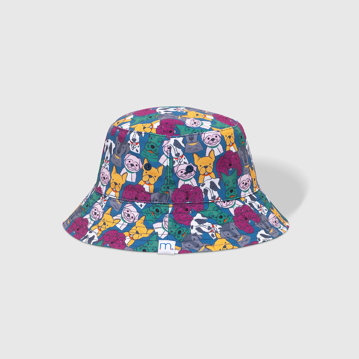 Reversible Bucket Hat – Pals in Print Collection: Walter & Friends