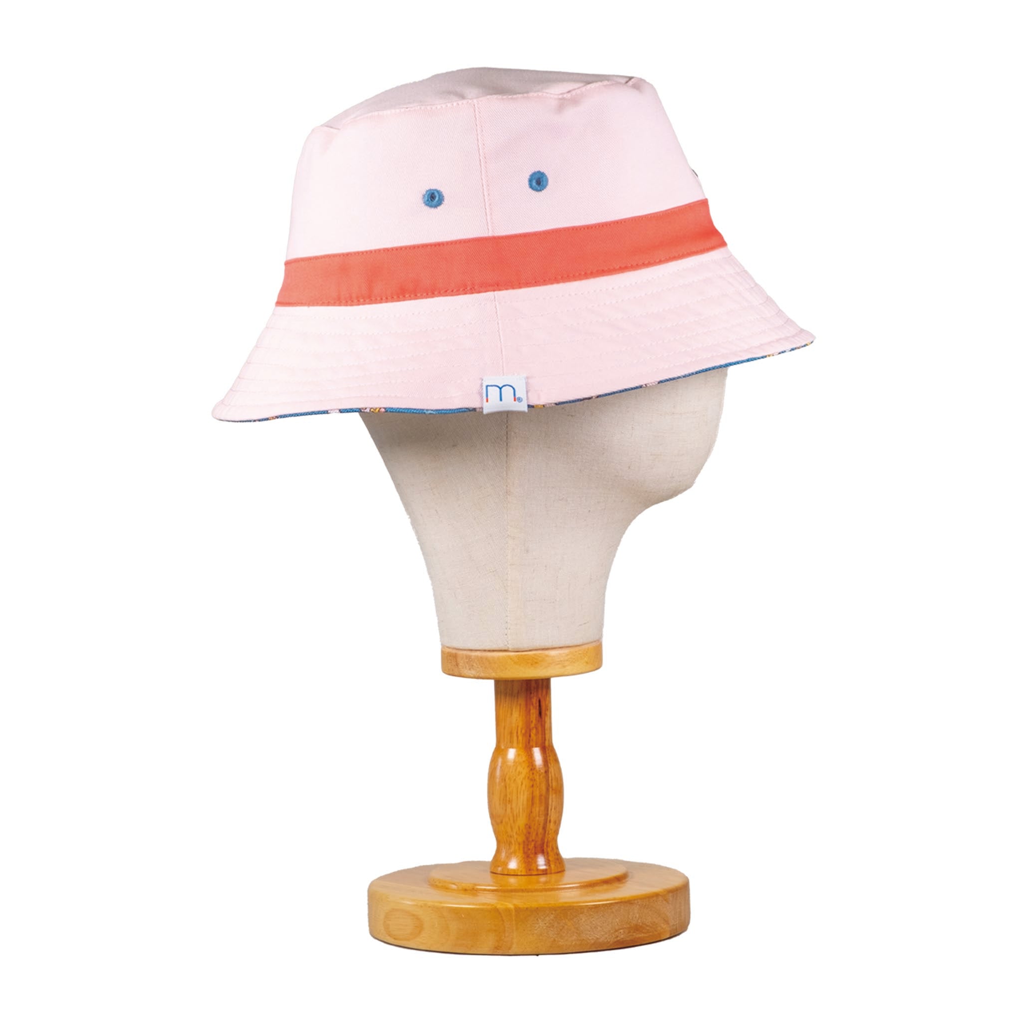 Reversible Kids Bucket Hat – Ice Cream Print | Summer Hat for Kids with 2-in-1 Design, Appliqué Patch & All-Over Print