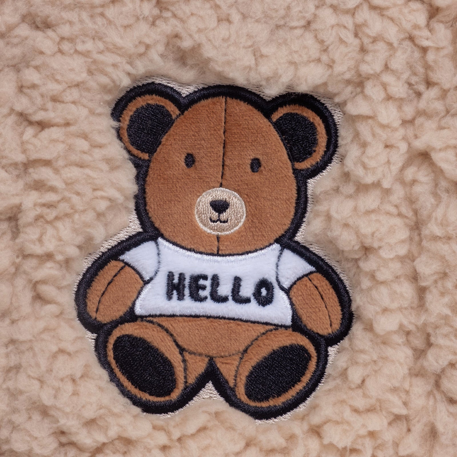 Sherpa Tote + Coin Purse – Teddy Bear Design – mimish, inc.