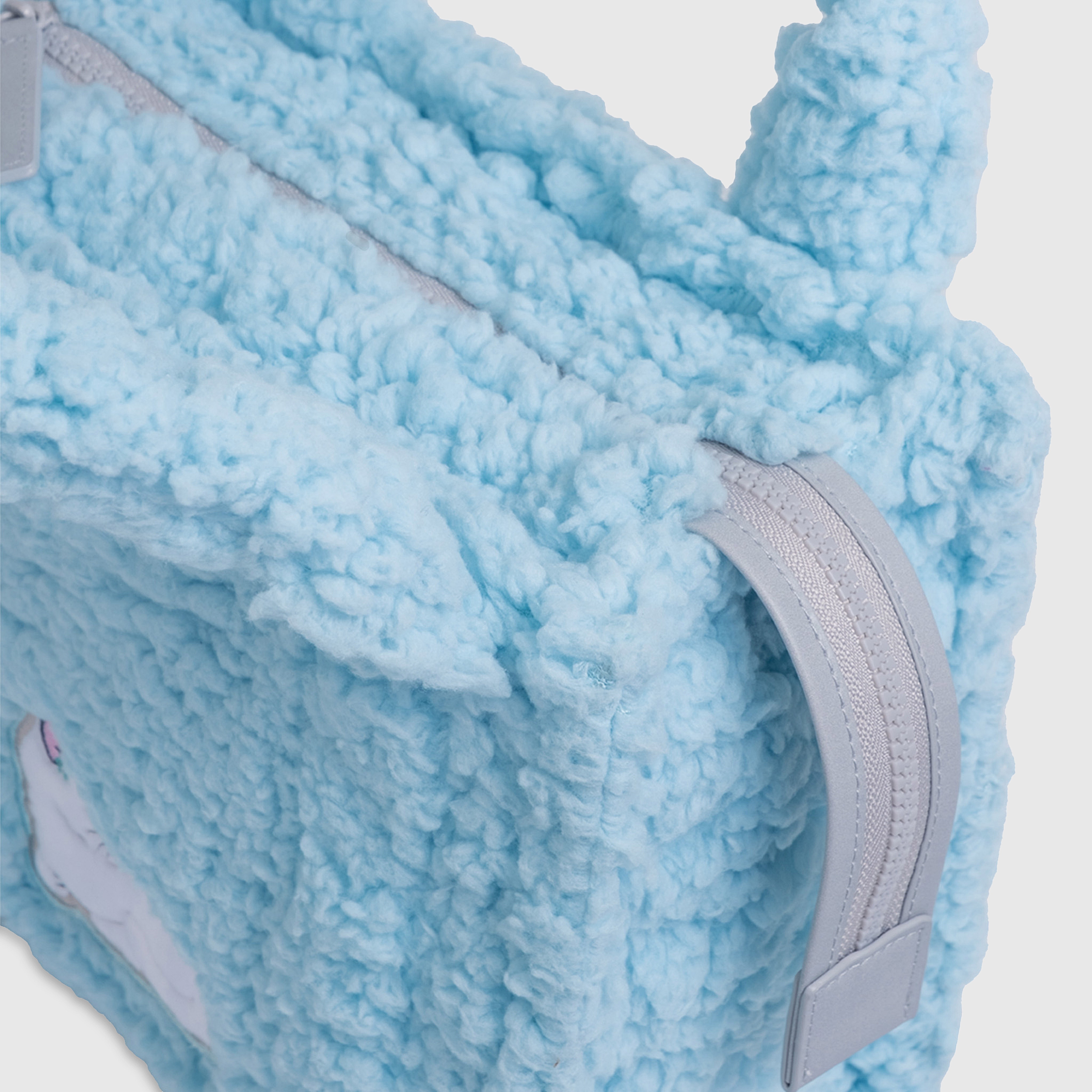 Sherpa Tote Bag – Cozy, Colorful & Convertible with Matching Coin Purse, Sweet Cats