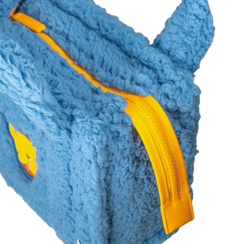 Sherpa Tote Bag – Cozy, Colorful & Convertible with Matching Coin Purse, Walter & Friends