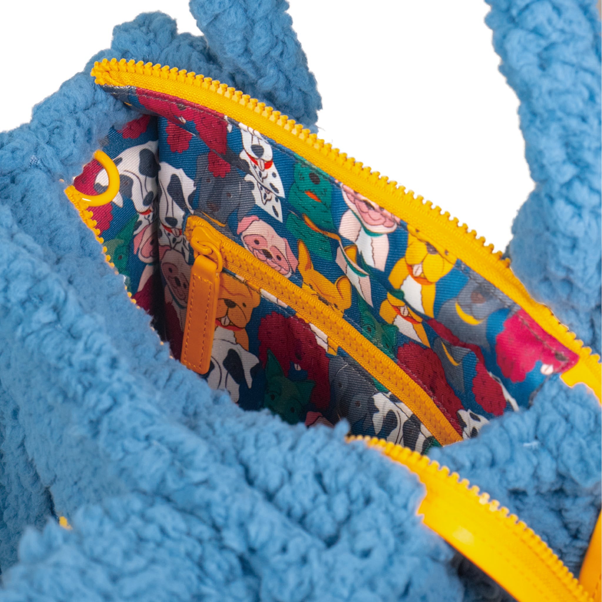 Sherpa Tote Bag – Cozy, Colorful & Convertible with Matching Coin Purse, Walter & Friends