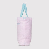 Snuggle Tote XL – The Oversized Sherpa Tote Bag for Sleepovers, Cotton Candy