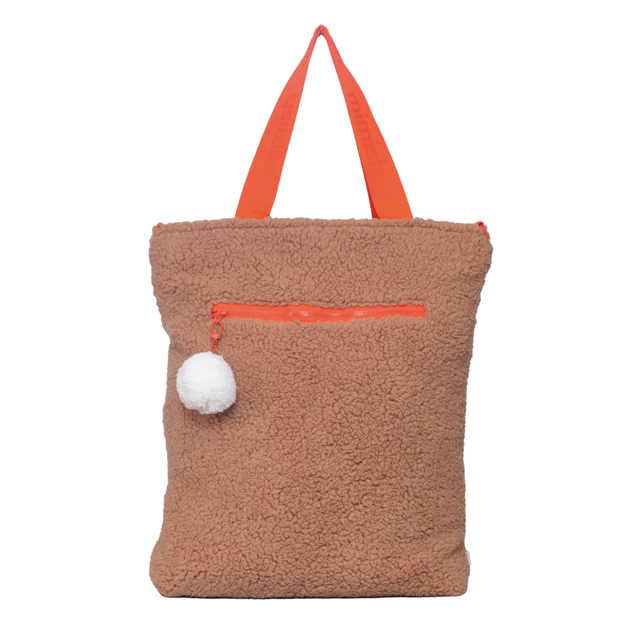 Snuggle Tote XL – The Oversized Sherpa Tote Bag for Sleepovers, Curry