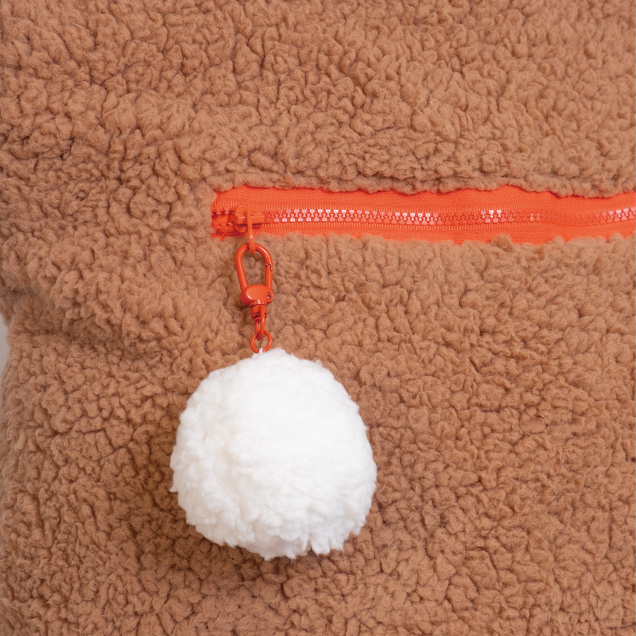 Snuggle Tote XL – The Oversized Sherpa Tote Bag for Sleepovers, Curry