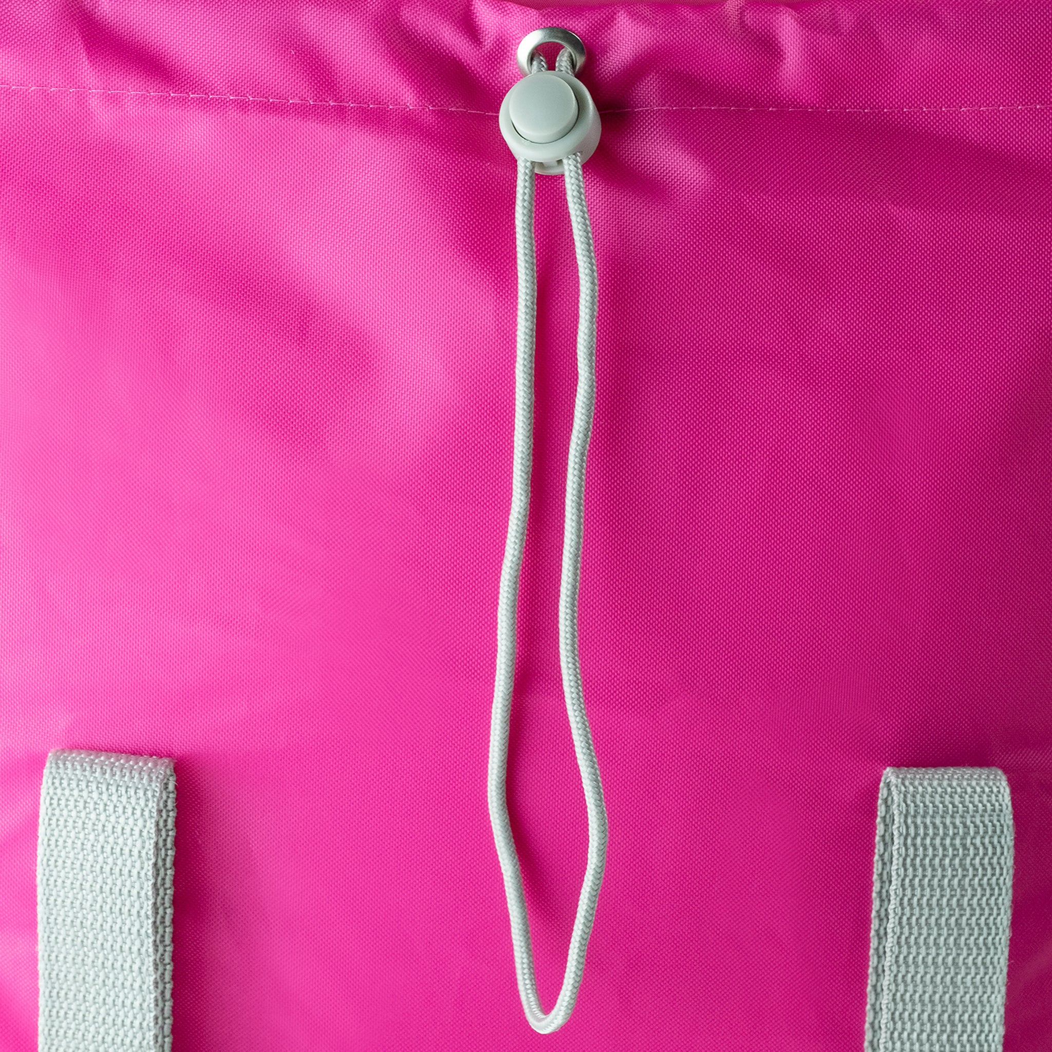Sleep-n-pack: Packable Sleeping Bag, Big Kid 7-12+ yrs - Hibiscus Pink/Coconut Sherpa