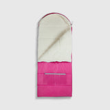 Sleep-n-pack: Packable Sleeping Bag, Big Kid 7-12+ yrs - Hibiscus Pink/Coconut Sherpa