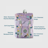 Sleep-N-Pack: Packable Sleeping Bag, Little Kid 3-6 yrs - Princesses