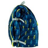 Sleep-n-pack: Packable Sleeping Bag, Big Kid 7-12+ yrs  - Lightning Bolts